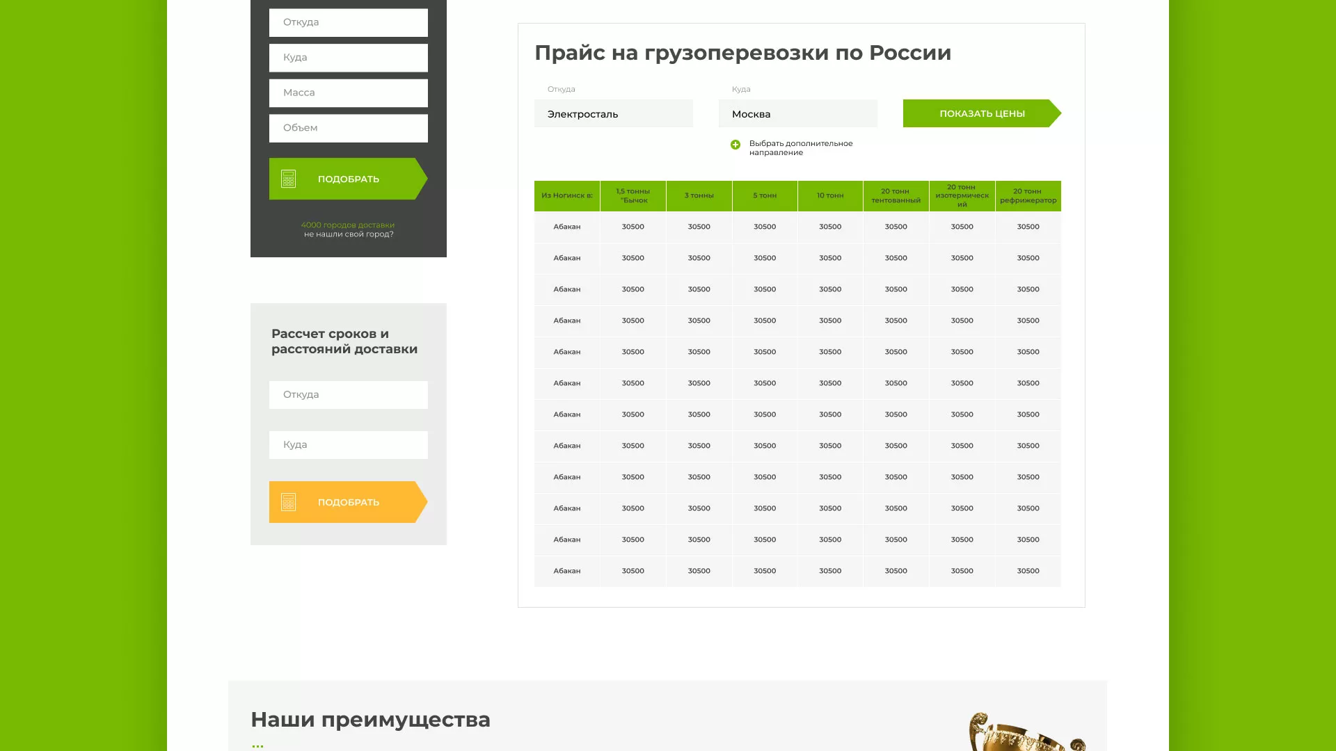 Разработка логотипа и сайта компании «Инком-Логистика» в Армавире